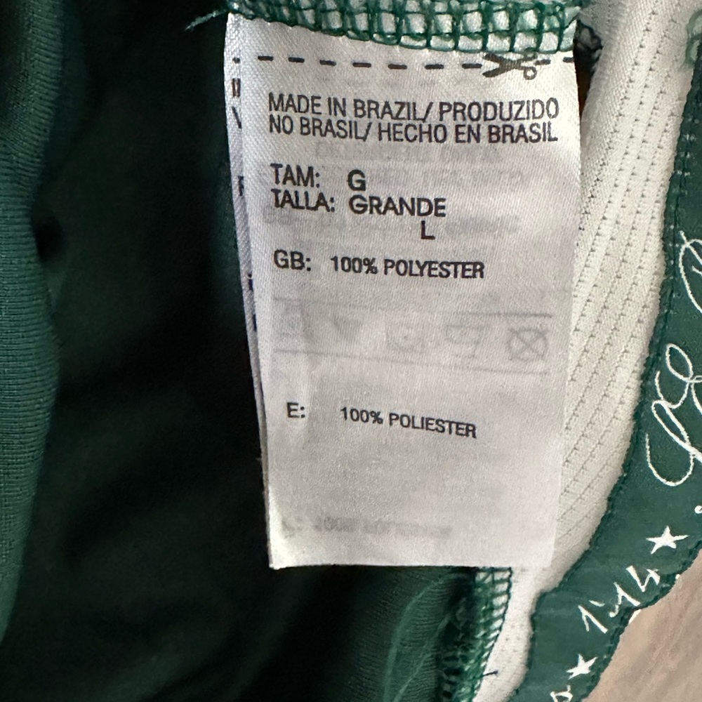 NWOT Adidas Men’s Palmeiras (Brazil) Soccer Jersey, Size L - Picture 9 of 9
